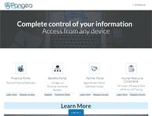 Tablet Screenshot of pangeafg.com